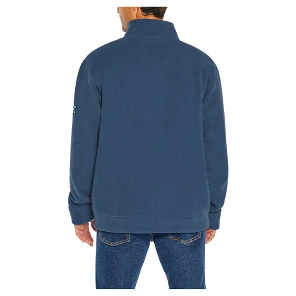 ★ NWT Orvis Men’s Full Zip Heavyweight Fleece Jacket - Blue ★ - Picture 6 of 16